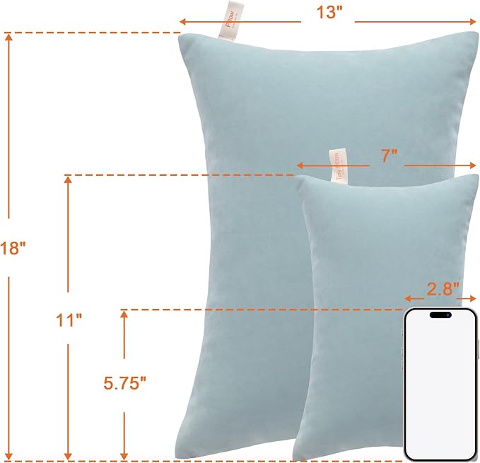NTBAY Toddler Pillows, Down Alternative 13"x18" Pillows, Machine Washable - Image 5