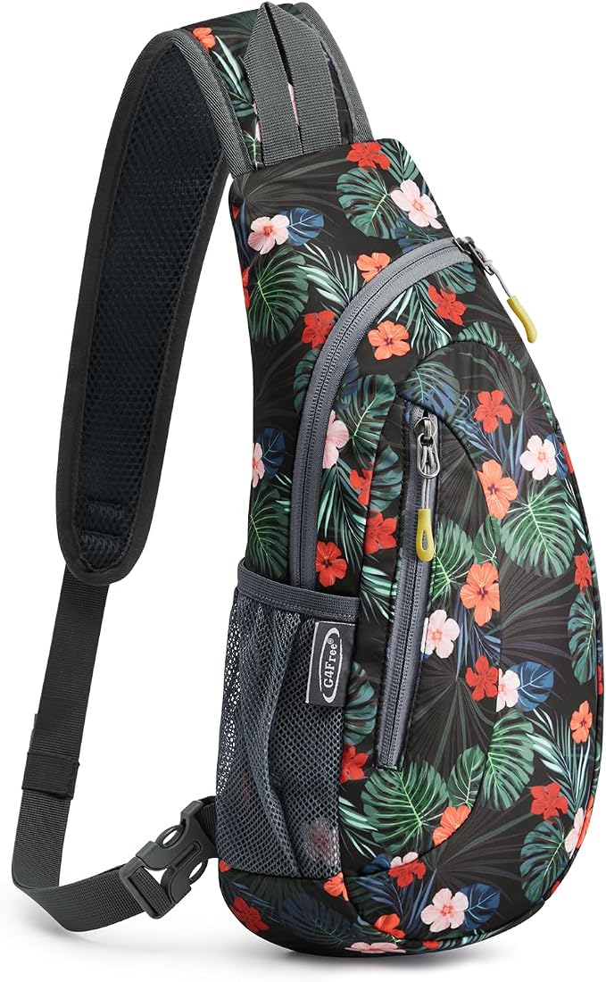 G4Free Sling Bag for Men Women, Small Crossbody Backpack Lightweight Chest by G4Free