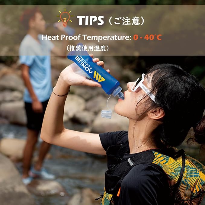 TRIWONDER Soft Flask Collapsible Water Bottles Running Bottle BPA-Free Foldable - Image 5
