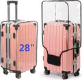 FABWAY Clear PVC Suitcase Cover by FABULWAY