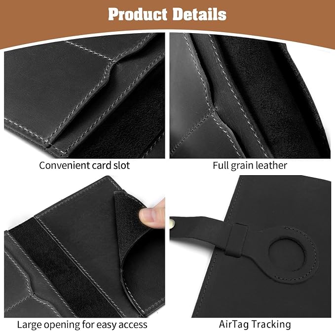 Jack&Chris Genuine Leather Passport Holder - Image 4