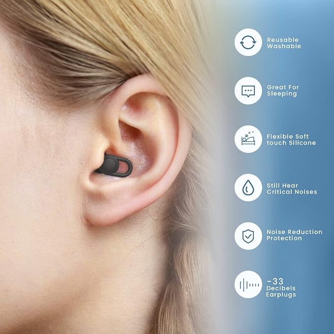 Silicone Ear Plugs for Noise Reduction - Image 4