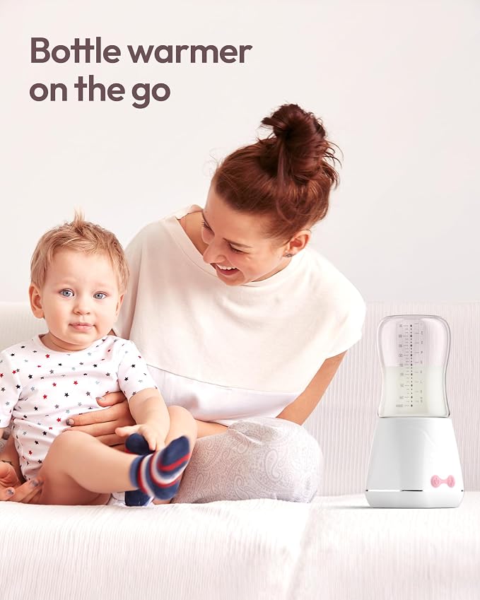 Portable Bottle Warmer, w-maxa Fast Baby Bottle Warmer - Image 8