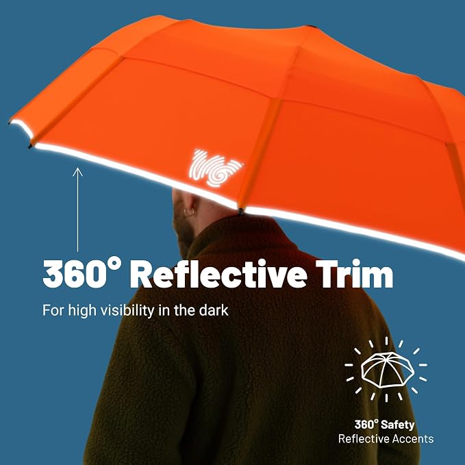 Weatherman Premium Collapsible Small Travel Umbrella Compact - Image 7