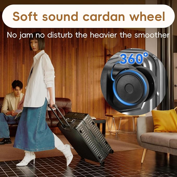 ROAMING Zipperless Luggage 26 Inch - Image 2