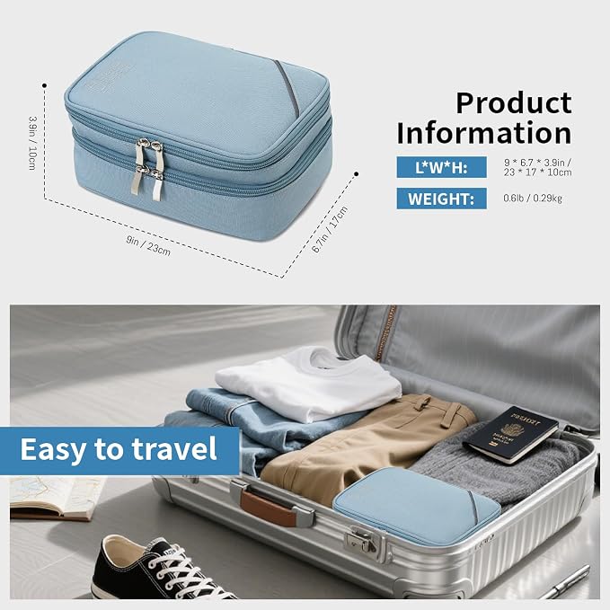 Lanola Electronic Accessories Case, Electronics Travel Organizer, Portable - Image 3