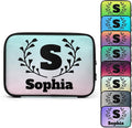 Custom Electronics Organizer Travel Case Personalized Name Initials Cable by Unknown