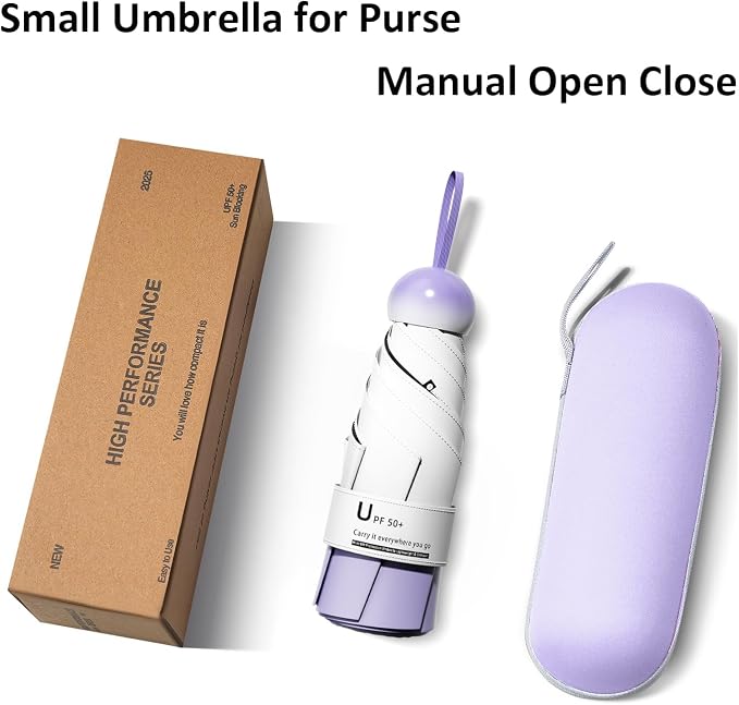 BAODINI Travel Mini Umbrella for Purse - Image 4