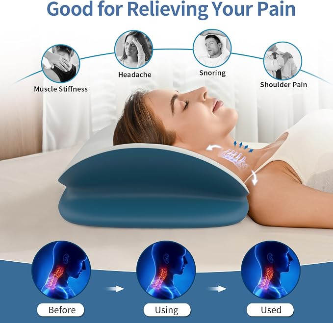 Cervical Neck Pillow for Pain Relief - Image 2