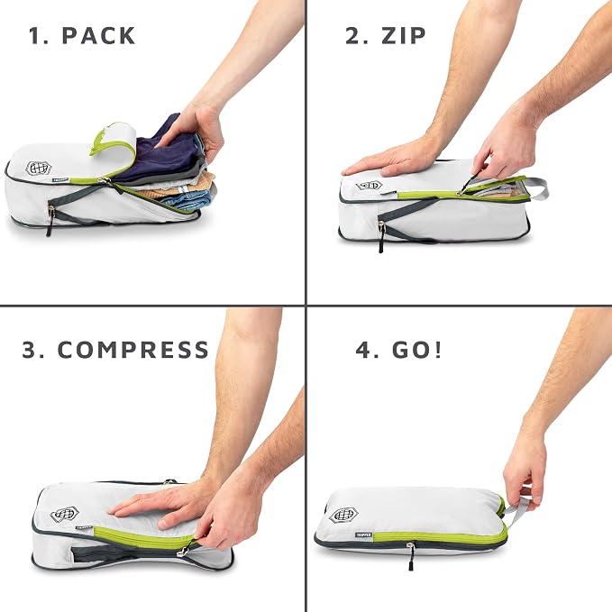 Compression Packing Cubes Set for Travel - Image 7