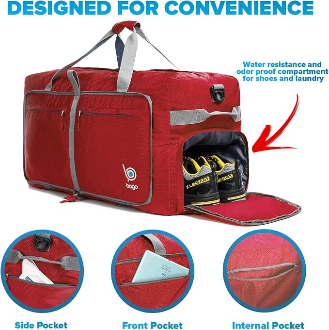 Bago Big XXL Foldable Duffel Bags - Image 5
