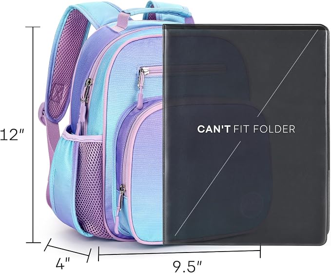 mibasies Toddler Backpack for Girls 2-4: Cute Kids Backpacks for Girls - Image 3