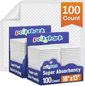 100 Pack Disposable Diaper Changing Pads by POIKSHARK