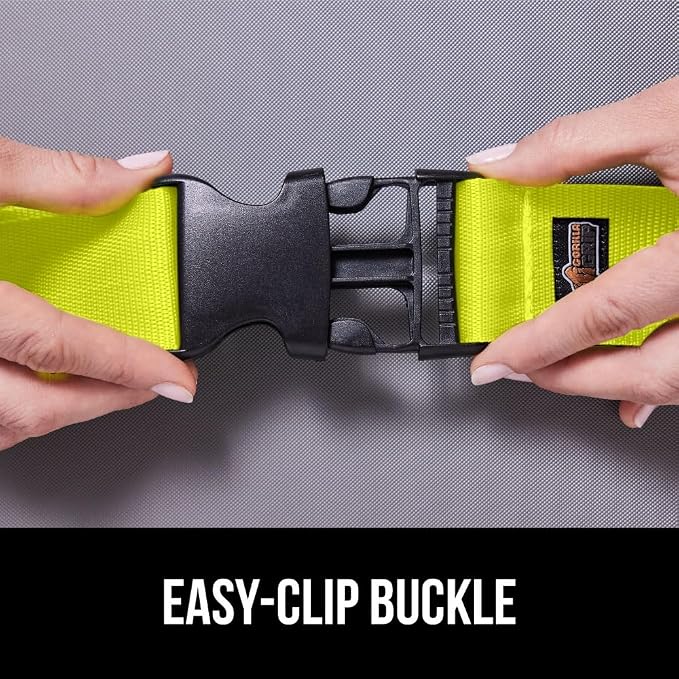 GORILLA GRIP Heavy Duty 8 Pack Adjustable Luggage Straps - Image 7