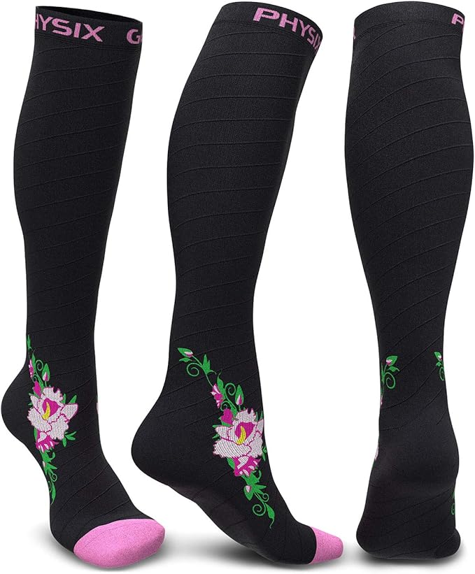 Physix Gear Compression Socks 20-30 mmHg by PhysixGearSport