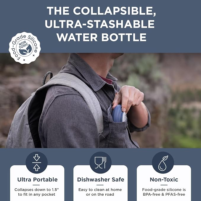 HYDAWAY 17oz Collapsible Water Bottle - Image 3