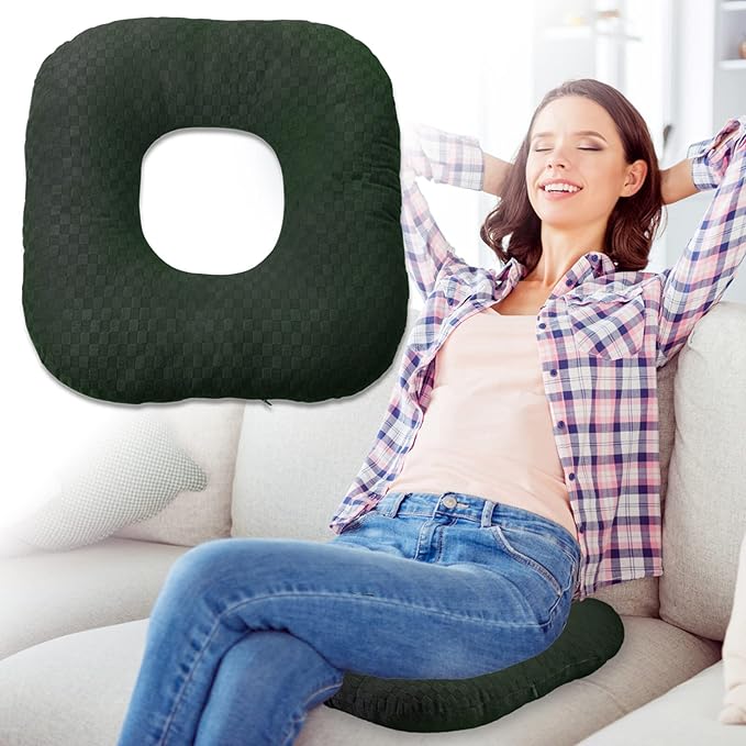 Stuffed Donut Pillow Seat Cushion | by Vinban