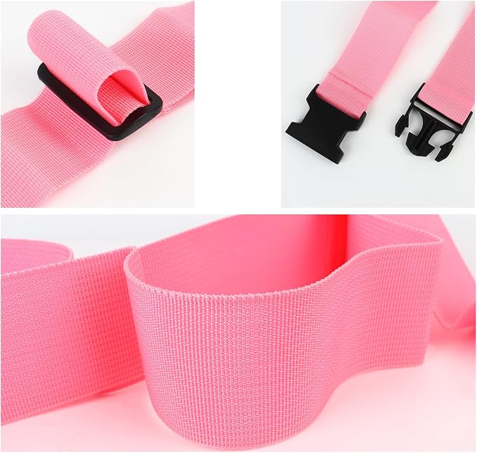 2Pcs Luggage Straps for Suitcase Travel Accessories TSA Approved, 80In Long - Image 2