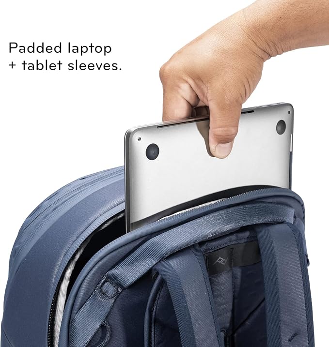 Peak Design Travel Backpack 30L, Expandable 27-33L Design, Rear and Top Access - Image 6