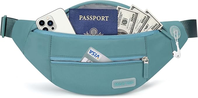 MAXTOP Large Crossbody Fanny Pack by MAXTOP