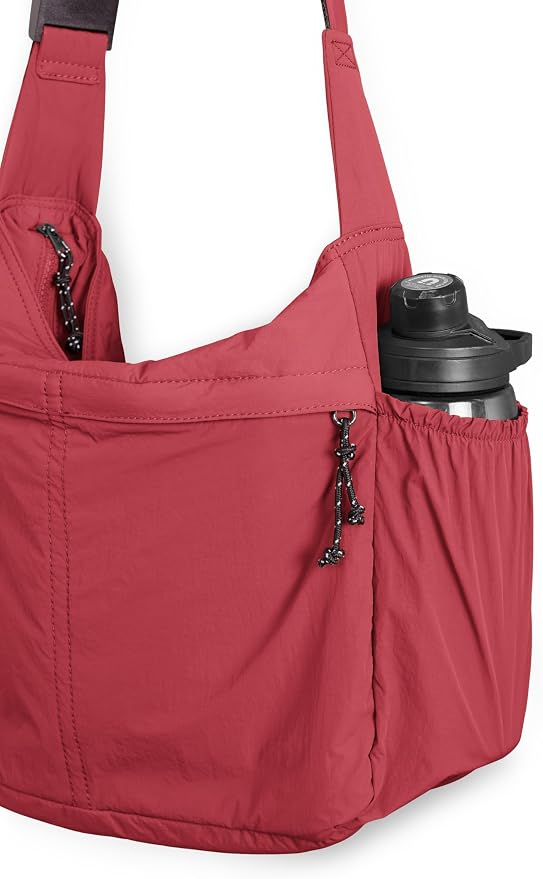 ODODOS 20L Crossbody Tote Bag Large Capacity Lightweight Hobo Shoulder Sling - Image 5