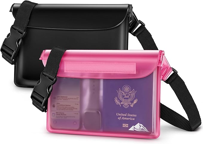 HEETA Waterproof Fanny Pack, Waterproof Pouch Dry Bag 2/3/4 Pack by HEETA