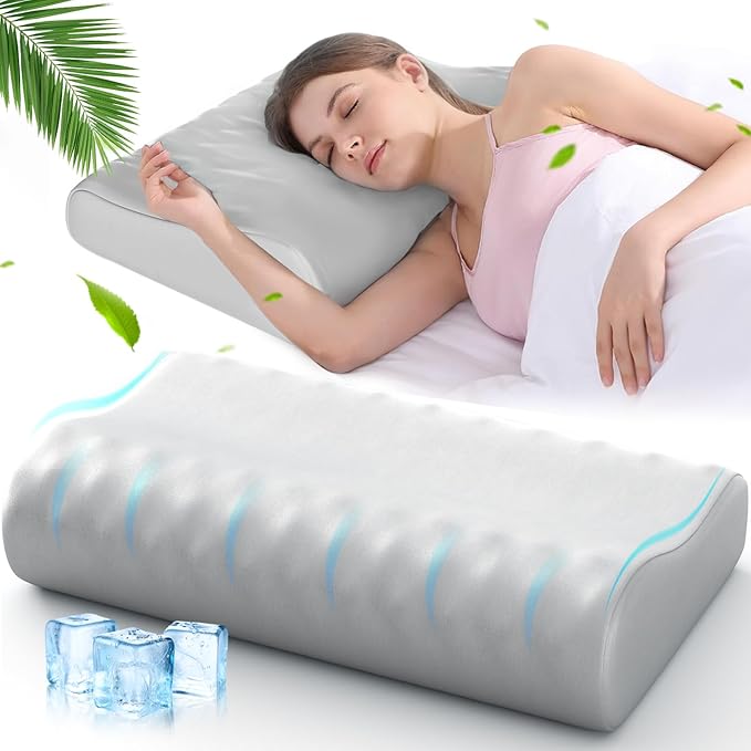 Memory Foam Pillows for Sleeping by Forcanby