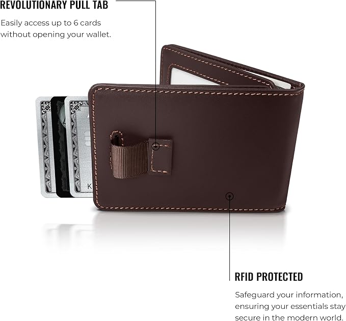 Kings Loot Wallet for Men | Minimalist Slim RFID Blocking Leather Design - Image 5