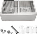 36 Farmhouse Sink Stainless Steel by LORDEAR