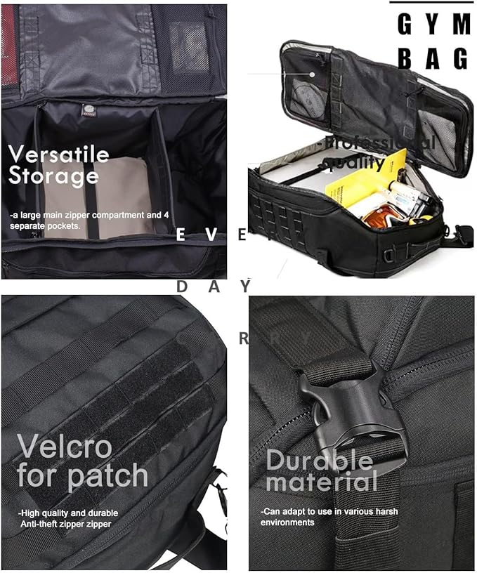 Gym Bag Duffle Bags Backpack - Image 8