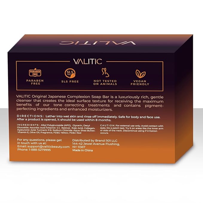 VALITIC Kojic Acid Dark Spot Remover Soap Bar - Image 3