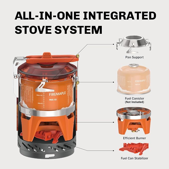 Fire-Maple Fixed Star X2 Backpacking and Camping Stove System Outdoor Propane - Image 2