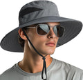 NPQQUAN Ponytail Sun Bucket Hats by NPQQUAN