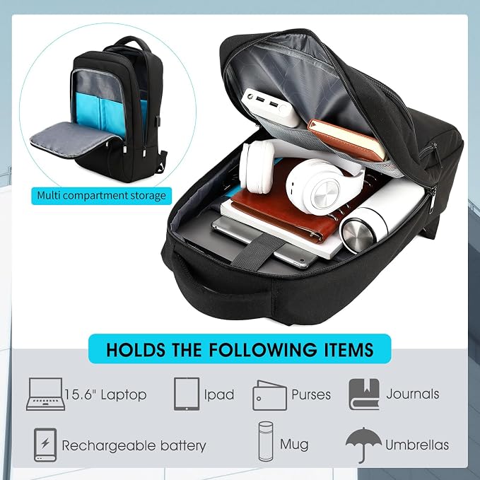 DUSLANG 15.6 Inch Laptop Backpack - Image 3