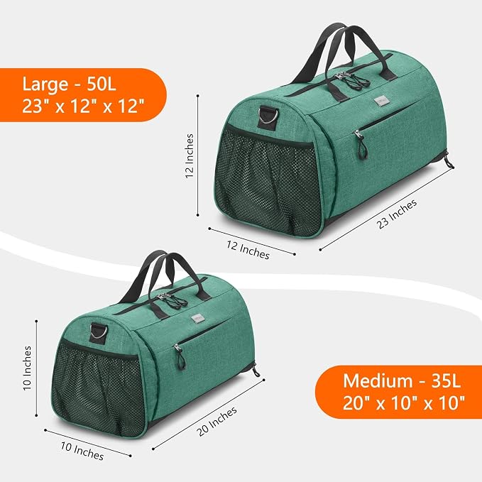 TOPDesign Gym Bag for Women & Men, Unisex Duffel Bag - Image 4