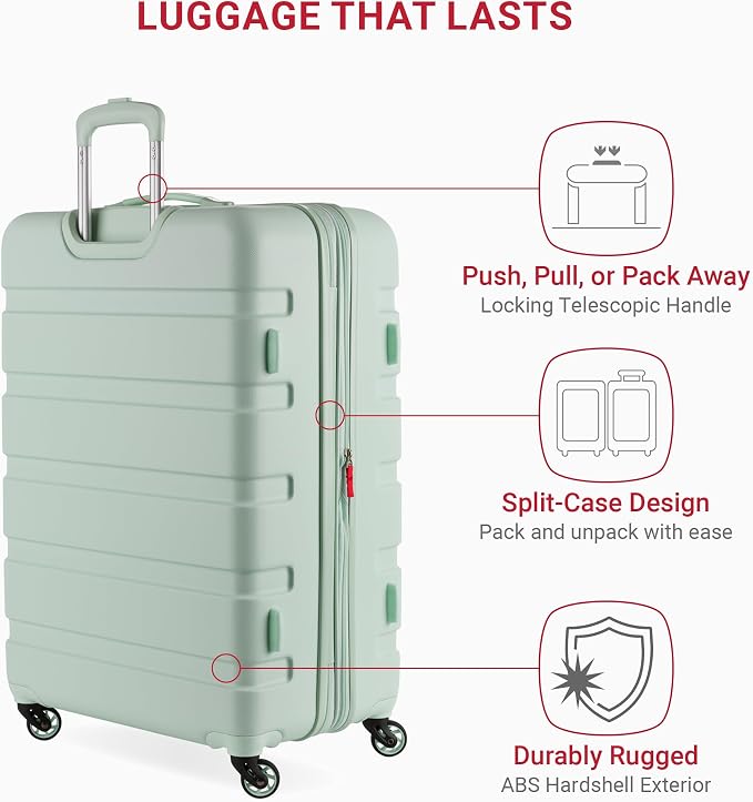 SwissGear 7366 Hardside Expandable Luggage - Image 2