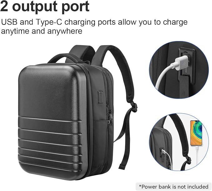 SOKOK Carry On Travel Backpack Waterproof Business Backpack Expandable - Image 5