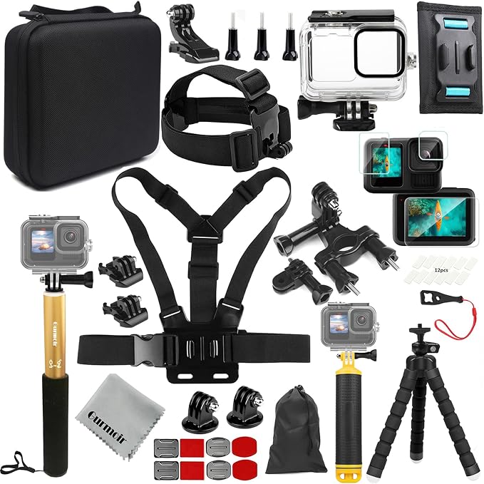 Gurmoir Accessory Kit with Waterproof Case by GurmoirOfficial