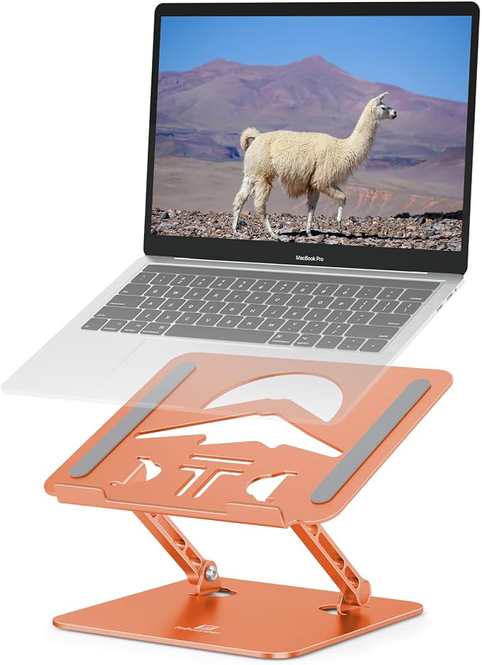 Laptop Stand, Ergonomic Adjustable Computer Stand - Image 9