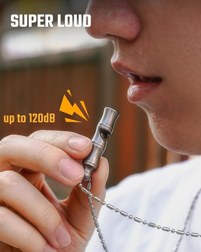 KeyUnity Titanium Emergency Whistle - Image 2