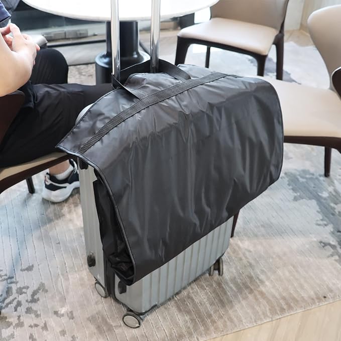 Univivi Garment Bags for Travel and Storage 43" Hanging Suit Bag Clear Suits - Image 6