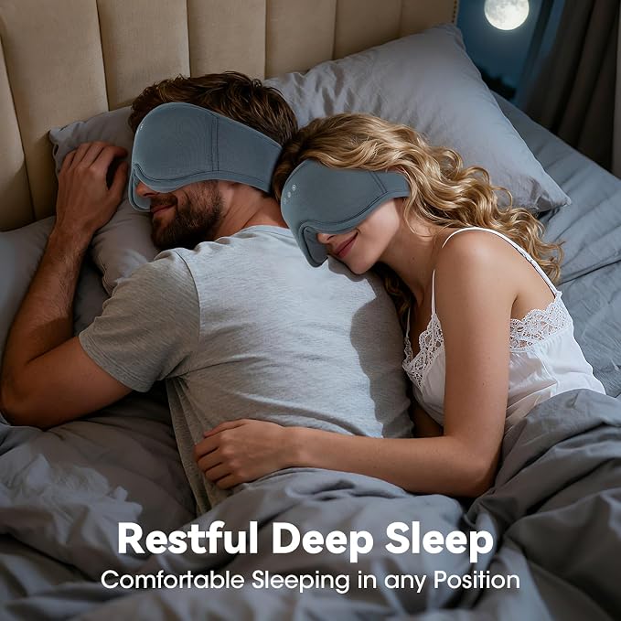 3D Bamboo Cotton Sleep Mask - Image 3