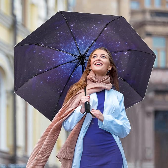 G4Free UPF 50+ UV Protection Large Travel Umbrella 42/46 Inch Auto Open Close - Image 6