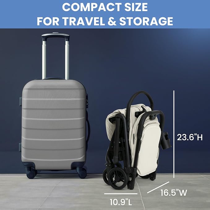 Delta Children Icon Ultra Compact Lightweight Everyday & Travel Stroller - Image 9