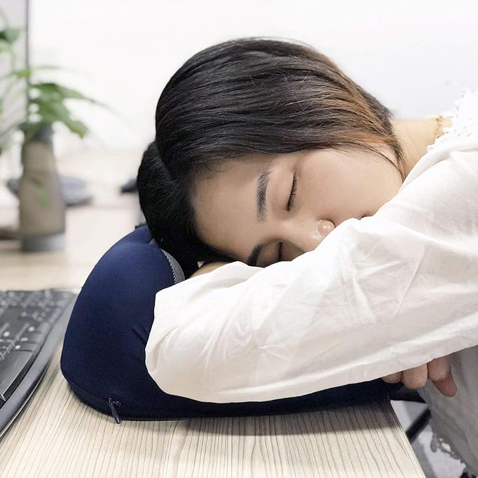 MLVOC Travel Pillow 100% Pure Memory Foam Neck Pillow, Comfortable & Breathable - Image 7
