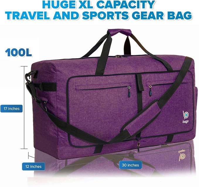 Bago Large Foldable Duffel Bags - Image 4