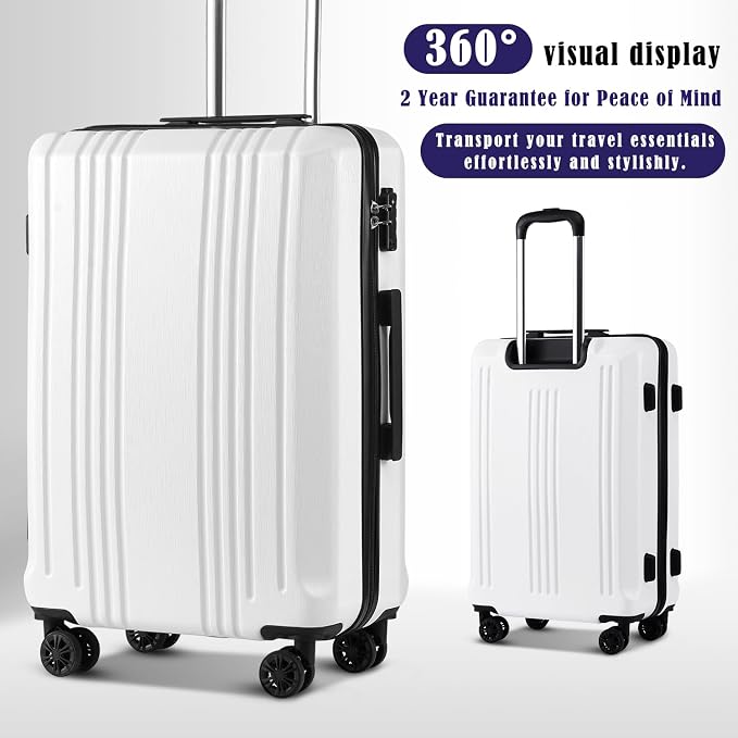 Coolife Luggage Suitcase PC+ABS - Image 2
