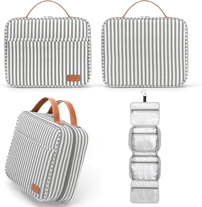 Hanging Travel Toiletry Bag, Large Capacity Cosmetic Travel Toiletry Organizer - Image 5