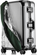 Transparent PVC Suitcase Cover, No Disassembly Required Clear Luggage Protector by Linpr