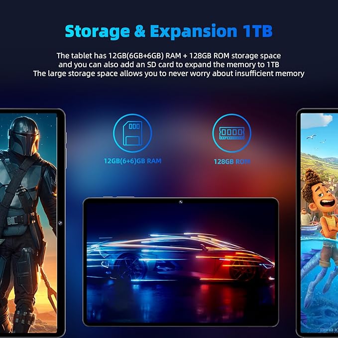 2025 Upgraded Android 14 Tablet, 11inch Tablet PC, Support Face Unlock - Image 4